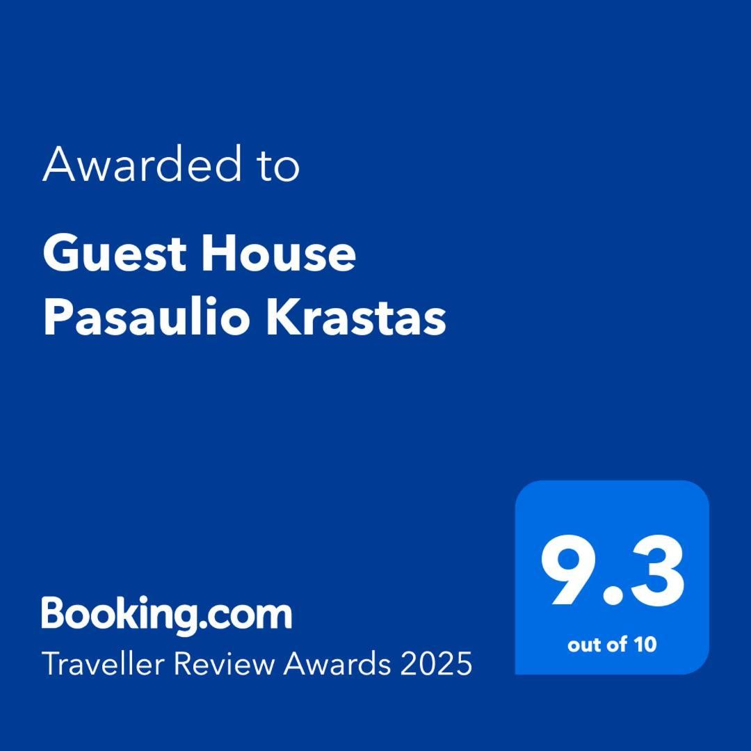 Guest House Pasaulio Krastas พาลังกา ภายนอก รูปภาพ